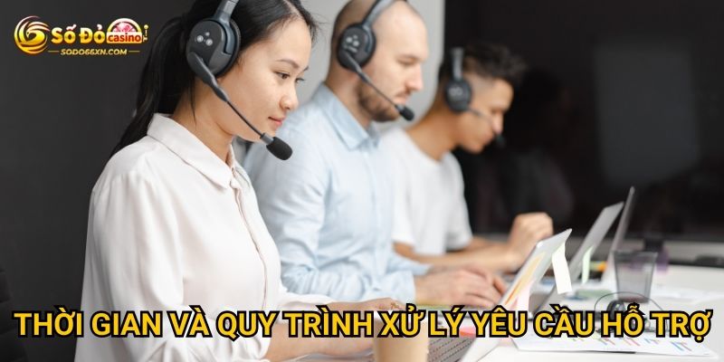 Thời gian và quy trình xử lý yêu cầu hỗ trợ